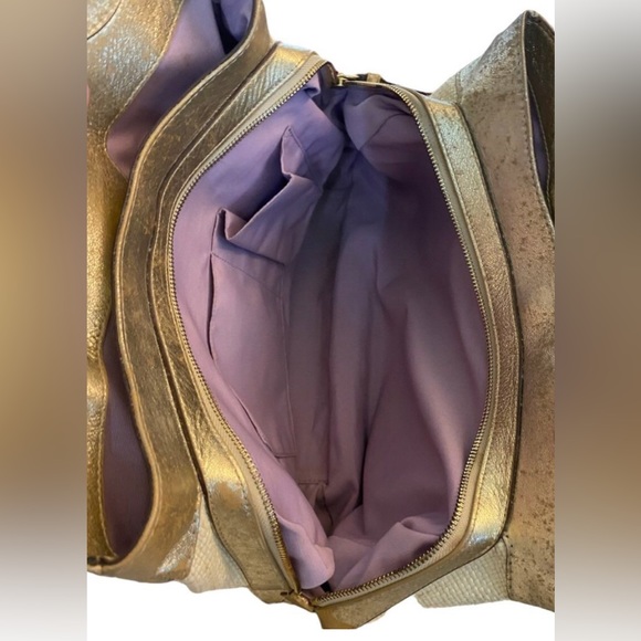 COACH Lexi Butterfly Straw Carryall Purse - Picture 11 of 15